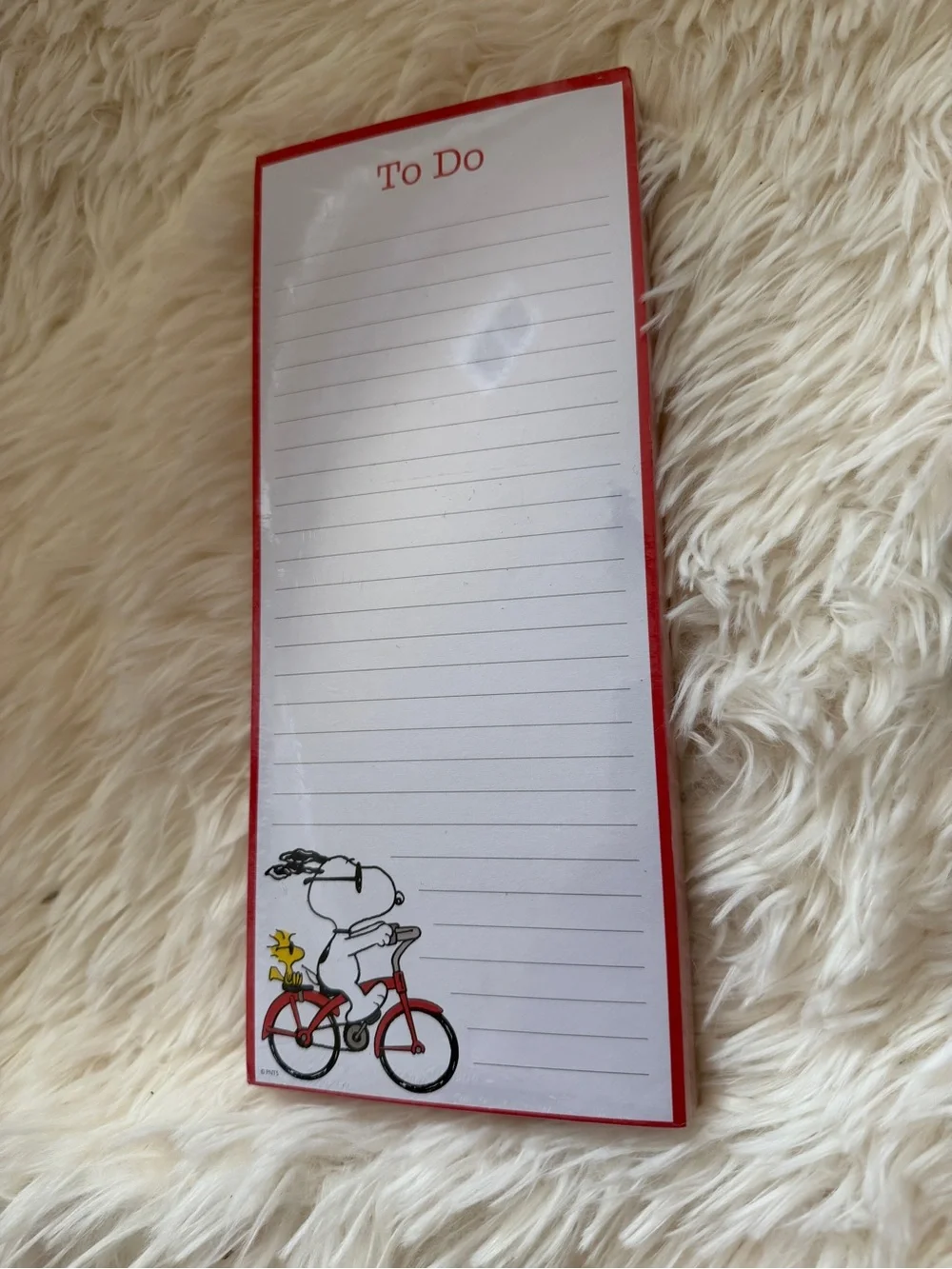 Peanuts notebook yellow illustrated